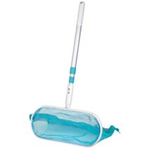 Epuisette de surface piscine + manche aluminium télescopique 122cm - GRE