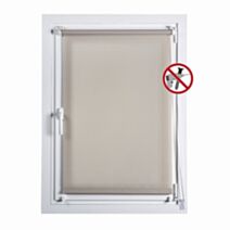 Store enrouleur tamisant Clip&Fix Pierre 90x180cm