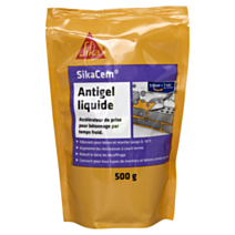 Antigel accelerateur de prise pour bétons et mortiers SIKACIM ANTI CONGELANTE 0.5 L