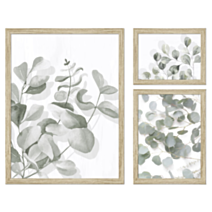 Set cadres déco Feuillage x3 - MARCO MUEBLE