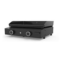 Plancha gaz Origin 60 acier noir 60,7x54,6x24cm - FORGE ADOUR