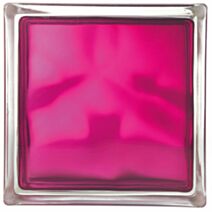 Brique de verre Brilly rubis 19x19x8cm - VITRABLOK
