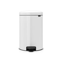 Poubelle à Pédale New Icon 20L Blanc - BRABANTIA