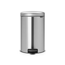 Poubelle à Pédale New Icon 20L Argent - BRABANTIA