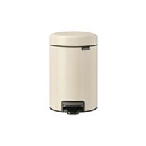 Poubelle à pédale NewIcon 3L beige - BRABANTIA