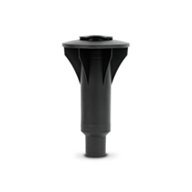 Douille plastique refermable pour béton T.2 Ø45mm noir - BRABANTIA
