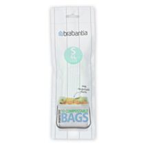 Sacs poubelle compostables S, 6L - BRABANTIA