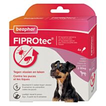 Pipette Fiprotec chien taille S x4- BEAPHAR 