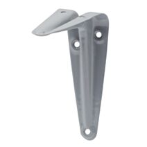 Équerre fonctionnelle emboutie gris, 7.5x10cm - DURALINE