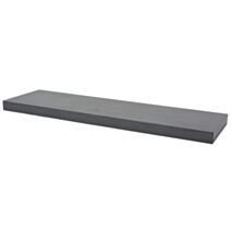 Tablette XL4 gris 80x23,5cm 38mm - B'ORG