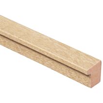 2 profils de finition pour panneaux tasseaux 2600x20x12 Ivoire - AJ TIMBER