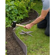 Ancres pour bordures de jardin, taupe