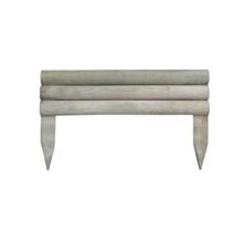 Bordure à Planter Bois Nature Fixe Horizontale ép.4,6cm 50x14/30cm