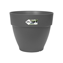Pot VIBIA campana rond 40cm anthracite - ELHO