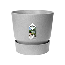 Pot Greenville rond 40cm living ciment