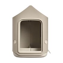 Mangeoire cosy polypropylène 18cm beige champignon - ELHO