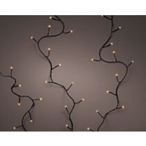 Guirlande lumineuse à LED avec 8 fonctions, blanc classique, 18 m