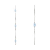 Guirlande de Noël électrique clignotante 120 micro LEDS Blanc froid ou multicolore