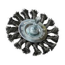 Brosse perceuse circulaire acier torsadé Ø75mm - NORTON