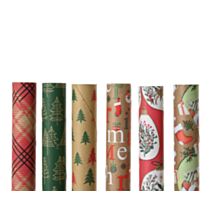 Décoration de Noël Papier cadeau papier kraft