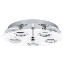 Plafonnier cisano chrome gu10 2.5w LED - EGLO