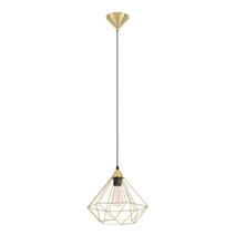 Suspension Tarbes Ø32,5 cm E27 60W doré - EGLO 