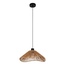 Suspension Lavister Ø39 cm E27 60W fibres naturelle - EGLO