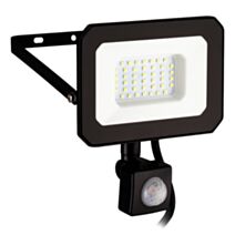 PROJECTEUR LED 30W AVEC DETECTEUR NOIR RISACCA-E