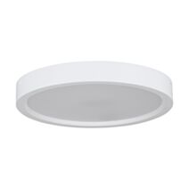 Plafonnier Idun-E 4000k IP20 15W Ø28,5 cm plastique blanc - EGLO