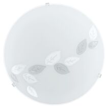 Plafonnier Led Mars 25,5x6,5cm blanc E27 60W - EGLO
