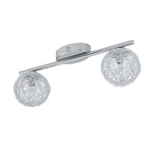 reglette 2 spots prodo chrome  - EGLO