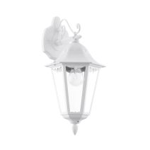 Applique ext NAVEDO blanc alu e27 60w
