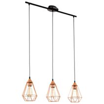 Suspension Tarbes cuivre ø 17.5 cm E27 3 x 60W - EGLO