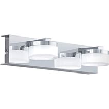 Réglette Romendo chrome LED 2x4,5W - EGLO