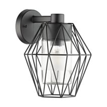 Applique extérieure Canove galva noir E27 60W - EGLO