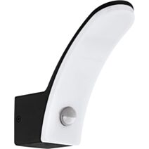 Applique murale extérieure LED Fiumicino noir 11,5W