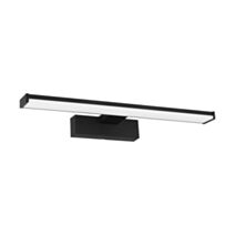 Applique salle de bain Pandella 1 led 60 x 12 cm 7,4W aluminium noir - EGLO