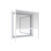 Moustiquaire enrouleur PVC 130x160cm blanc - INSECT PROTECT