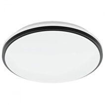 Plafonnier LED Pinetto Noir Ø34cm