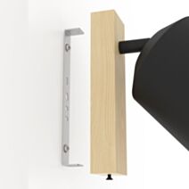 Spot simple Cotorro 14,5 x 22 cm E27 25W acier noir - EGLO