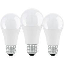 LOT  DE 3 AMPOULES E27 A60 SMD 8,5W 806 LUMENS 4000K