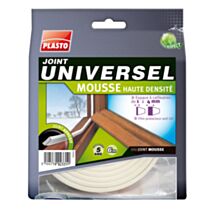 joint universel. 6m x 9mm. blanc - PLASTO