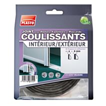 joint portes, fenêtres, placards coulissants gris - PLASTO