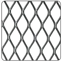 Tôle métal déployé acier 16x8-1000x500mm