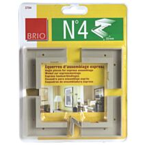 4 Equerres d'assemblage express n°4