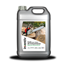 Huile lubrifiante chaîne de tronçonneuse 6AD 5L - INVENTIV