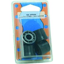 Blister 4 pieces douille noir H.18 ∅25 - EVOLUDIS