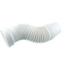 Pipe extensible souple PVC blanche Diam.100 de 270 à 570 mm - FITT