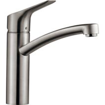 Mitigeur d'Evier de Cuisine MySport M avec Bec Orientable 360° Acier Inoxydable 138618 Hansgrohe 00
