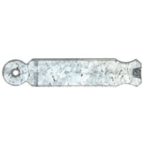 Patte à scellement arrondie Ø5,5mm 3x14x0,25cm - ALBERTS
